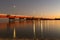 Bribie Island Bridge Sunset