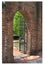 Brick archway in historic Philadelphia