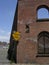 Brick building with Dead End Sign