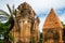Brick cham towers Ponagar in Nha Trang, Vietnam