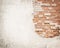 Brick,concrete grunge wall background