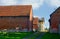 Brick Farm Buildings and hay barn