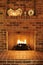 Brick Fireplace