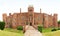 Brick Herstmonceux castle in England East Sussex 15th century