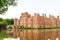 Brick Herstmonceux castle in England East Sussex 15th century