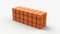 Brick made of Lego, isolated on a transparent background, Smolensk, September 18, 2023