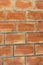 Brick orange wall patern for building construction