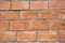 Brick orange wall patern for building construction