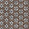 Brick Pavers Laid as Flowers. Seamless Texture.