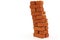 Brick pillar construction isolated