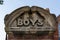 A brick pillar outside a school with the words Boys a common site on the entrance to a school in the victorian era when children