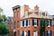 Brick rowhouses on Bond Street in Fells Point, Baltimore, Maryland