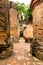 The brick ruins of an old temple in Vietnam, tourist, Nha Trang