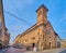 The brick San Rocco Church in Piacenza, Italy