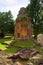 Brick Sanctuary, Bakong temple, Roluos Group, Siem Reap, Cambodia. First of the large mountain temples