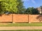 Brick screen walls residential houses in Dallas-Fort Worth area,