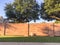 Brick screen walls residential houses in Dallas-Fort Worth area,