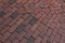 Brick sidewalk pattern background texture, running bond with oblique line