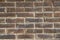 brick stone wall of the house, territory fencing