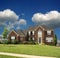 Brick Suburban 2-Story Home