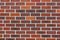 Brick wall.