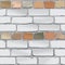 Brick wall. Brick gray, red. Background.Vector