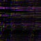 Brick wall colorful background with interlaced digital glitch and distortion effect. Synth wave. Vapor wave cyberpunk