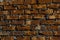 brick wall construction texture view mason work