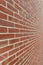 Brick Wall With Diminishing Perspective