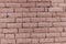 Brick wall from dry brown dirt stone typical for south America