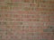 Brick wall front view solid