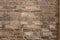 Brick wall of an old building. Masonry or brickwork of antique construct. Texture, background