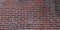 Brick wall pattern red bricks and cement