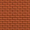 Brick wall seamless pattern, vector background. Brickwork infinite repeatable element. For wallpaper design, fabric, wrappers, dec