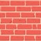 Brick wall Seamless texture. Continuous loop background. Cartoon style flat and solid color vector illustration.