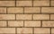 Brick wall surface