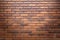 Brick wall texture or brick wall background. brick wall for interior exterior decoration and industrial construction design.