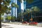 Brickell avenue of Miami Downtown