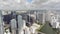 Brickell Miami aerial establishing shot 2023