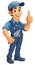 Bricklayer Mascot Tool Mason Construction Mascot