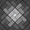 Bricks background pattern black and white