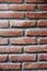 Bricks background in vertical layout