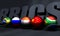 BRICS members national flags