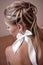 Bridal hairstyle