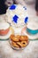 Bridal rings in cookies