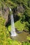 Bridal Veil Falls in the Waikato Region, New Zealand