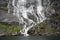 Bridal Veil waterfall on Geirangerfjord