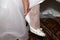 Bride dresses wedding shoes