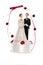 Bride and groom just married dolls
