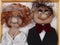 Bride and groom puppets